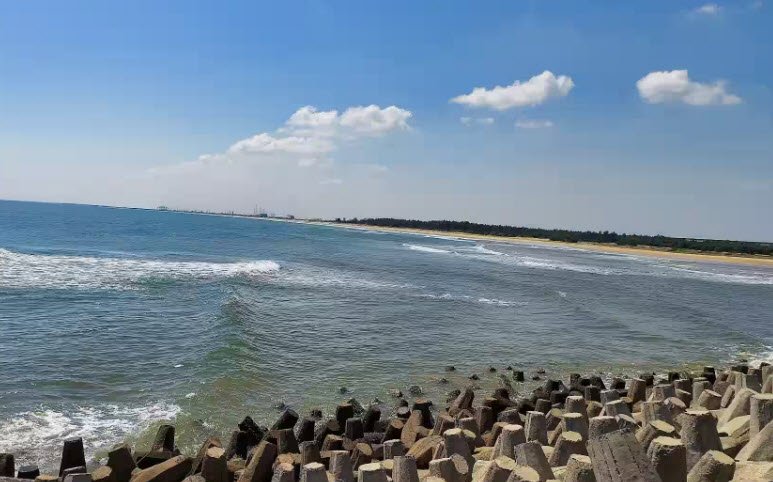 Raviguntapalem Beach, Pambali, Andhra Pradesh, India